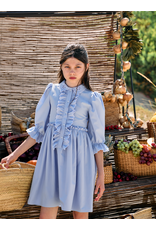 Patachou Patachou - flowery frull dress bleu