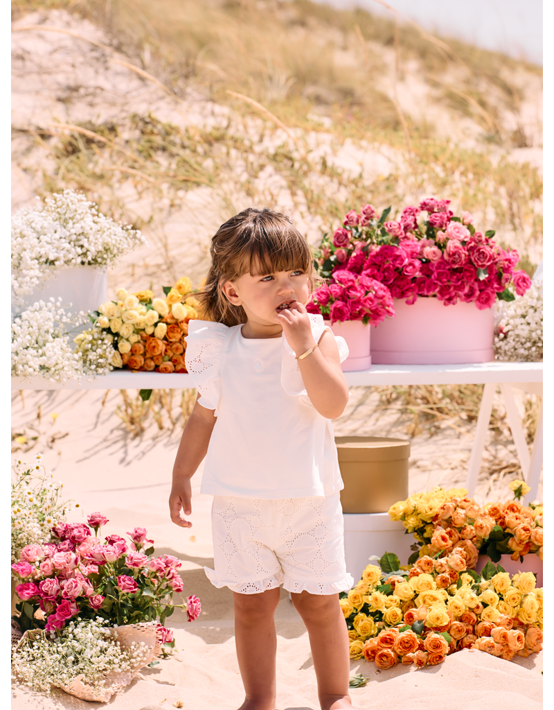 Patachou Patachou - Set Floriane wit