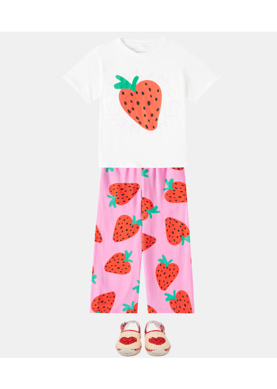 Stella McCartney Stella McCartney - Tshirt aardbei