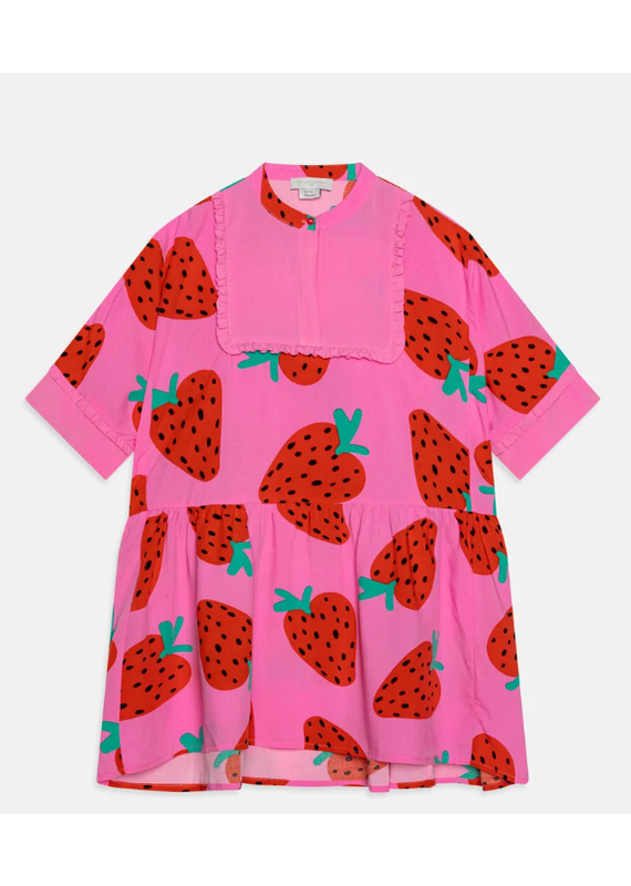 Stella McCartney Stella McCartney - Jurk aardbeien roze