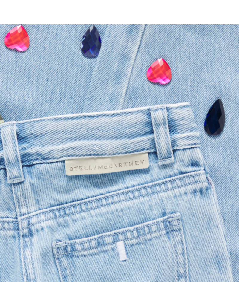 Stella McCartney Stella McCartney - Jeans met kleurstenen