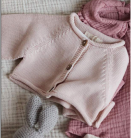 Li & Me Li & Me - Knitted Cardigan- Senna (oud roze)