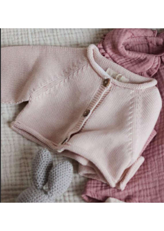 Li & Me Li & Me - Knitted Cardigan- Senna (oud roze)