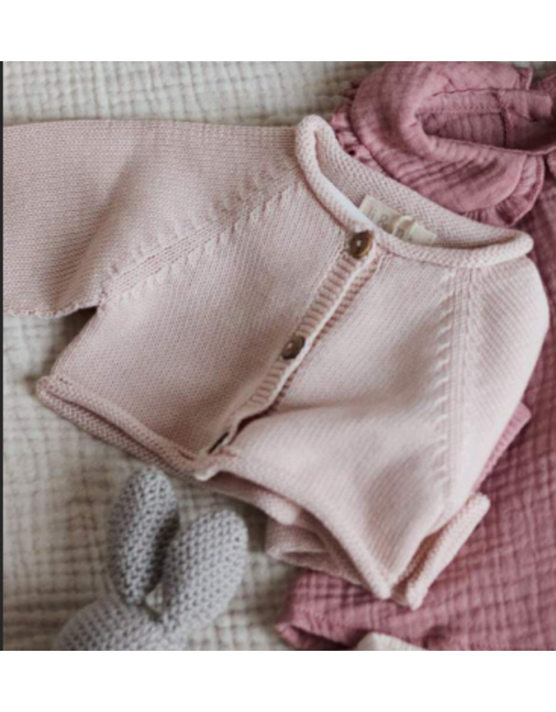 Li & Me Li & Me - Knitted Cardigan- Senna (oud roze)