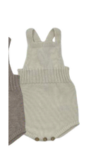 Li & Me Li & Me - Knitted Romper - toasted