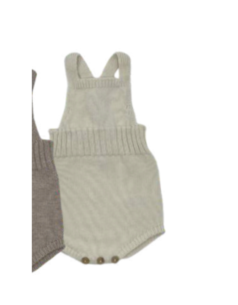 Li & Me Li & Me - Knitted Romper - toasted