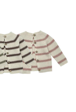 Li & Me Knitted Striped sweater - Bochi cream/rose