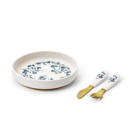 elodie details Elodie Details - Set Bord - lepel en vork - silicone  Leo Toile