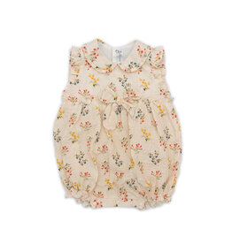Barcellino Bodysuite bloemen patroon met strik