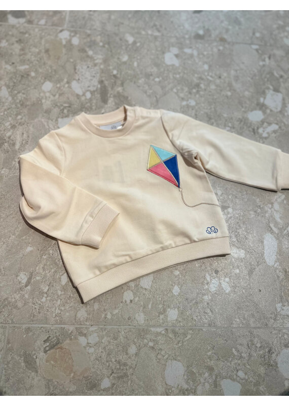 Natini Natini - Trui Kite cream