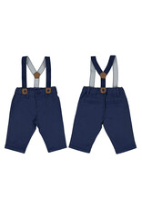 mayoral Mayoral - Broek met bretellen- blauw