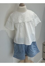 Chloé Chloé - Blouse wit - bloemen