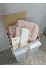 Chloé Chloé - Newborn set toilettas en tetradoeken roze