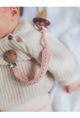 Yaarn Yaarn - Pacifier strap light blush