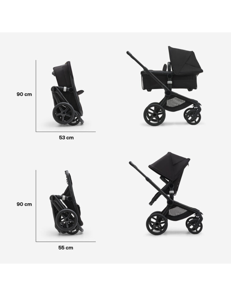Bugaboo Bugaboo Fox 5 compleet  black/forest green