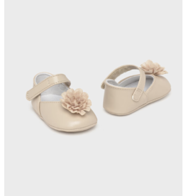 mayoral Mayoral - babyschoentje taupe met bloem