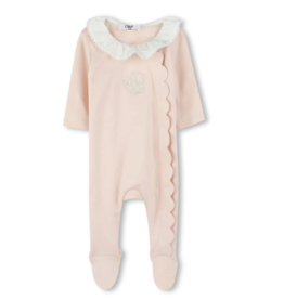 Chloé Chloé - Newborn set - Kruippakje roze en slab
