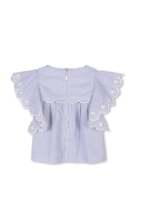 Chloé Chloé - Blouse striped - blauw/wit