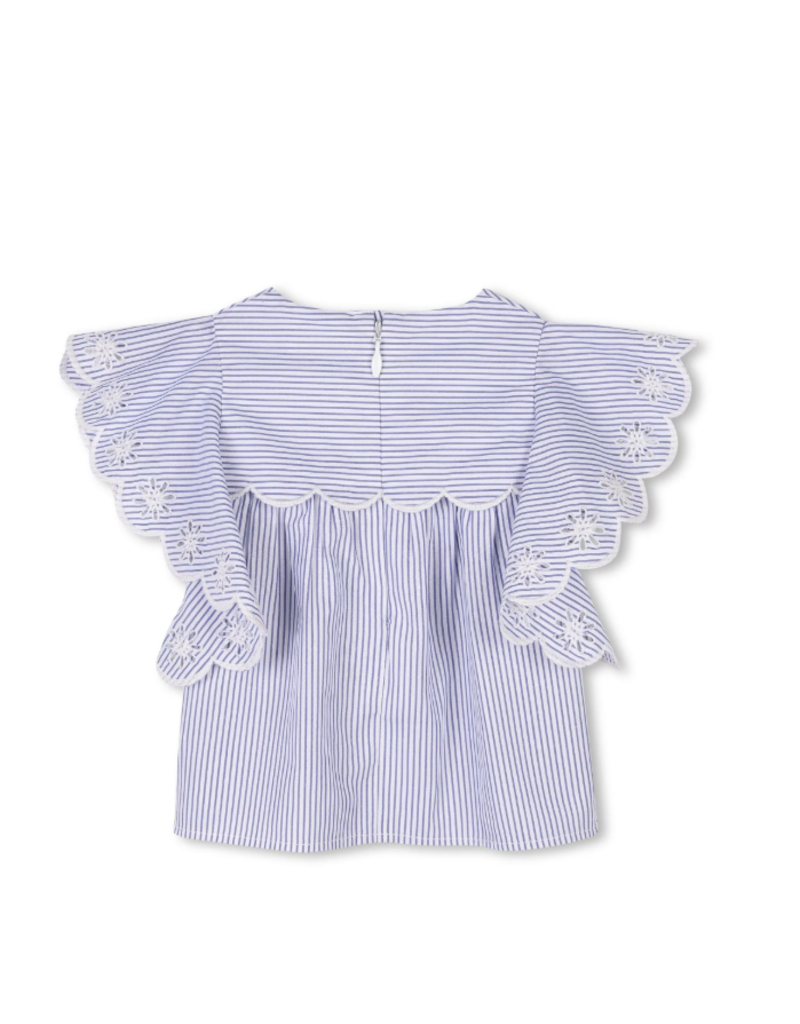 Chloé Chloé - Blouse striped - blauw/wit