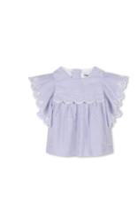 Chloé Chloé - Blouse striped - blauw/wit