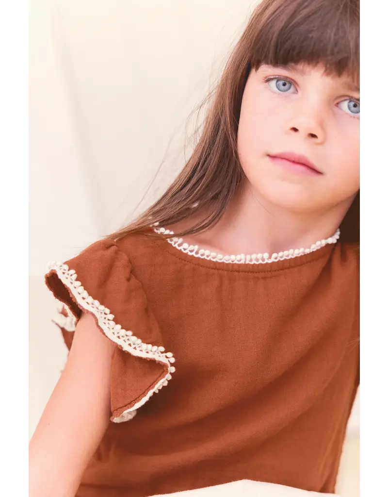 Bonton Bonton - Top Lolita - bruin