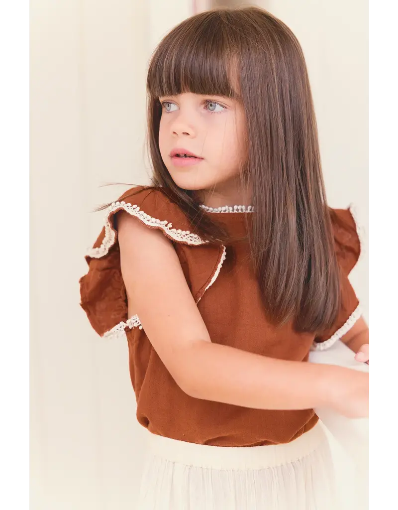 Bonton Bonton - Top Lolita - bruin