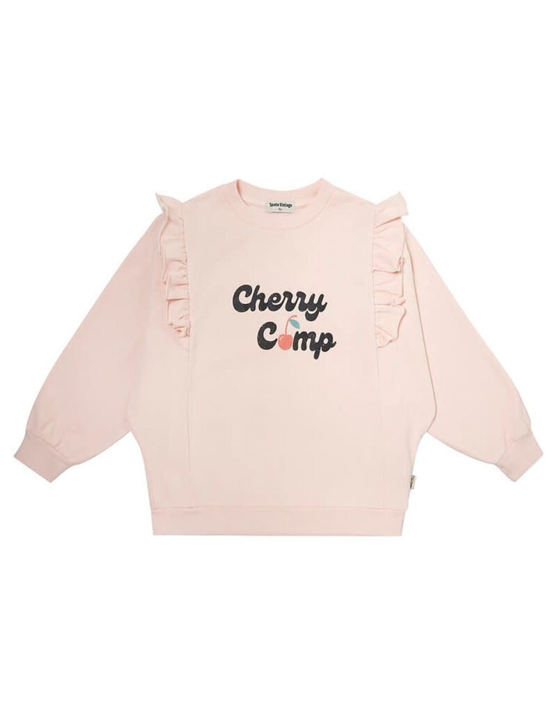 Tocoto Vintage - Trui Cherry Camp pink