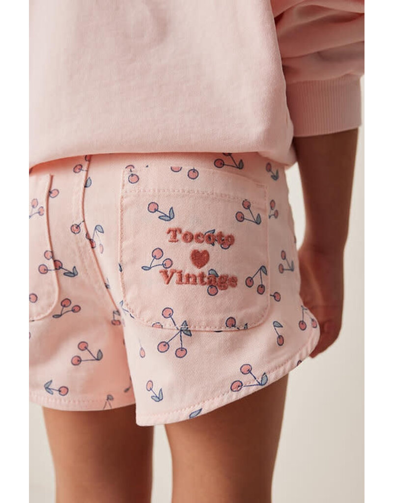 Tocoto Vintage - Trui Cherry Camp pink