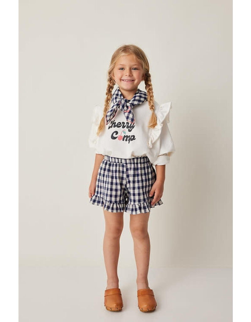 Tocoto Vintage - Trui Cherry Camp off white