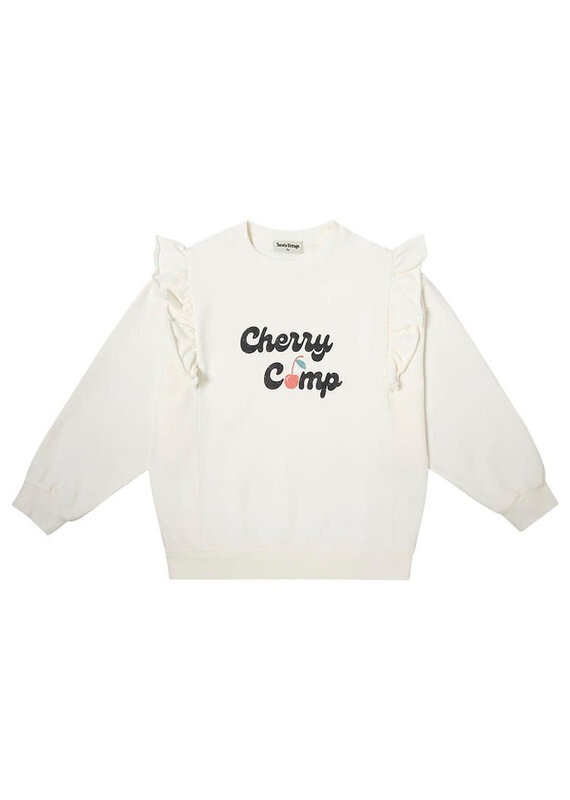Tocoto Vintage - Trui Cherry Camp off white