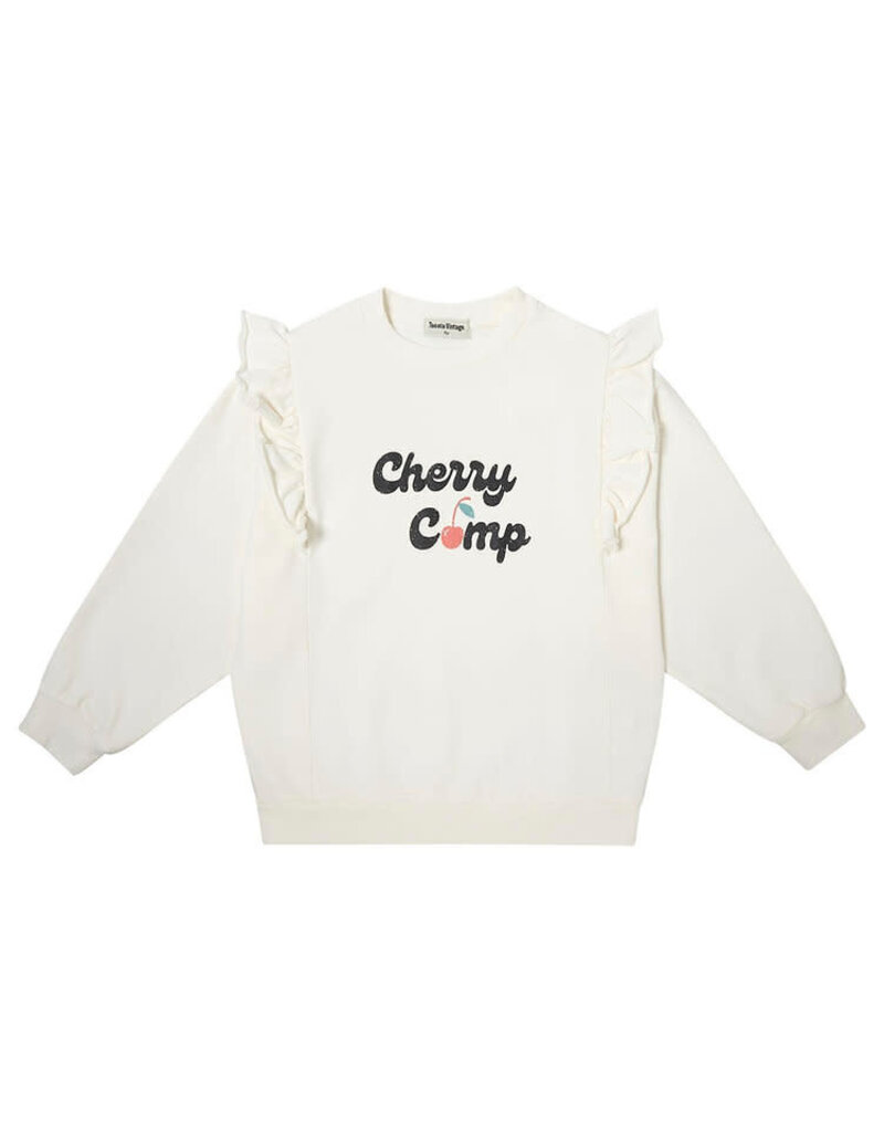 Tocoto Vintage - Trui Cherry Camp off white