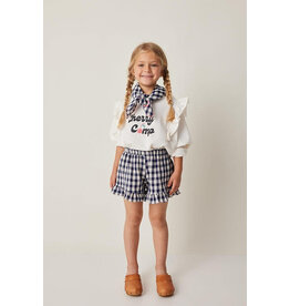 Tocoto Vintage - Vichy check short blauw