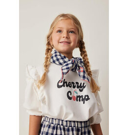 Tocoto Vintage - Vichy check bandana - blauw