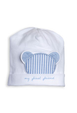 First First - Newborn muts - wit/blauw beer first friend 38