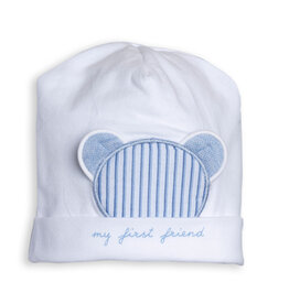 First First - Newborn muts - wit/blauw beer first friend 38