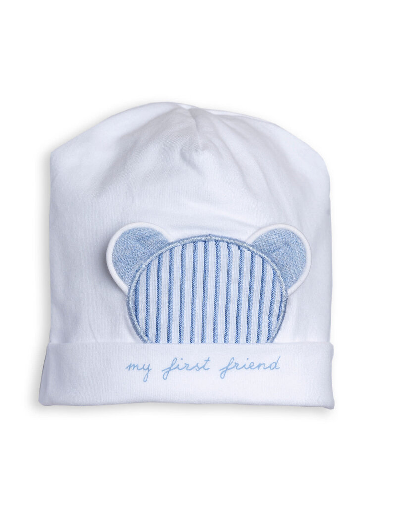 First First - Newborn muts - wit/blauw beer first friend 38