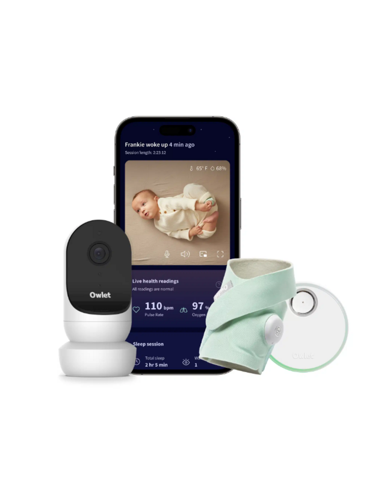 owlet Owlet - Dream sock - cam 2- mint