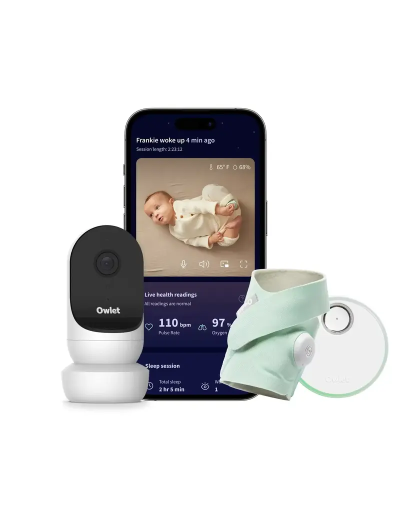 owlet Owlet - Dream sock - cam 2- mint