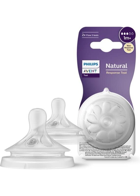 Avent Philips Avent - Natural-zuigspeen 3.0 -  1m+ - T3