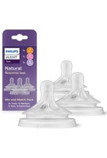 Avent Philips Avent - Natural-zuigspeen 3.0 -  Multi size pack