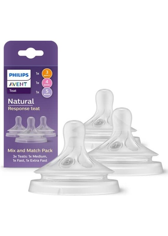 Avent Philips Avent - Natural-zuigspeen 3.0 -  Multi size pack