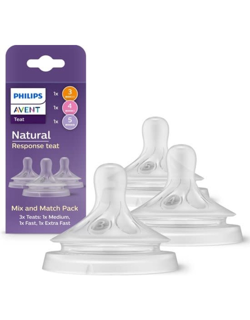 Avent Philips Avent - Natural-zuigspeen 3.0 -  Multi size pack
