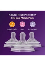 Avent Philips Avent - Natural-zuigspeen 3.0 -  Multi size pack