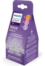 Avent Philips Avent - Natural-zuigspeen 3.0 -  Multi size pack