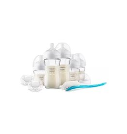 Avent Philips Avent - Natural 3.0 starterset - Glas 5 flesjes + borstel + fopspeen