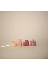 Mushie Mushie -  bad speelgoed set van 4 princess