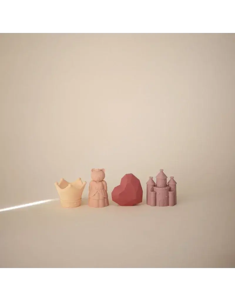 Mushie Mushie -  bad speelgoed set van 4 princess