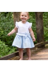 Natini Natini jurk-Rozanne-white/blue