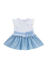 Natini Natini jurk-Rozanne-white/blue