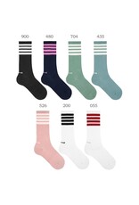 Condor Sportieve striped kousen - roze